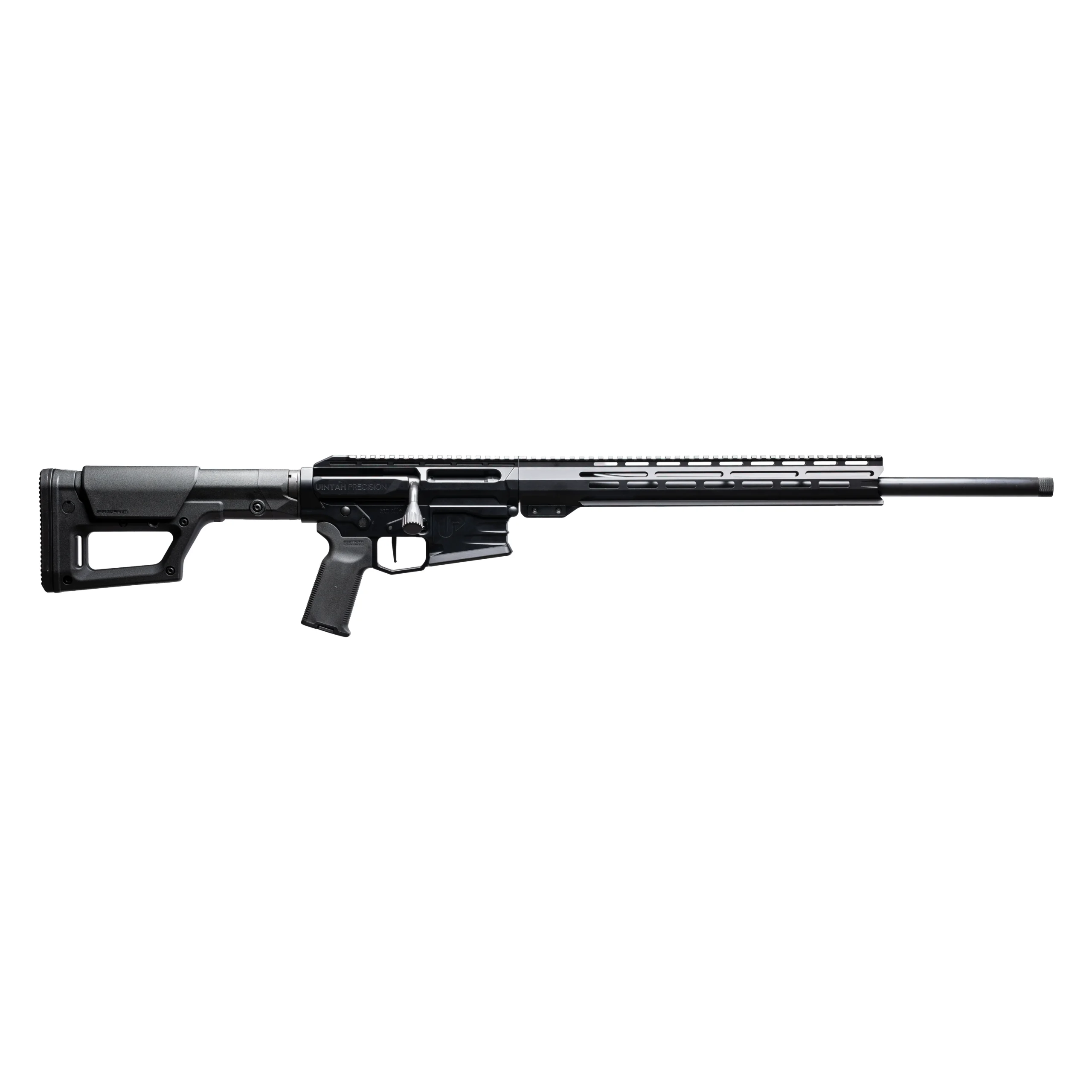 UP-10 Complete Rifle - bolt action AR-10 precision rifle, side profile