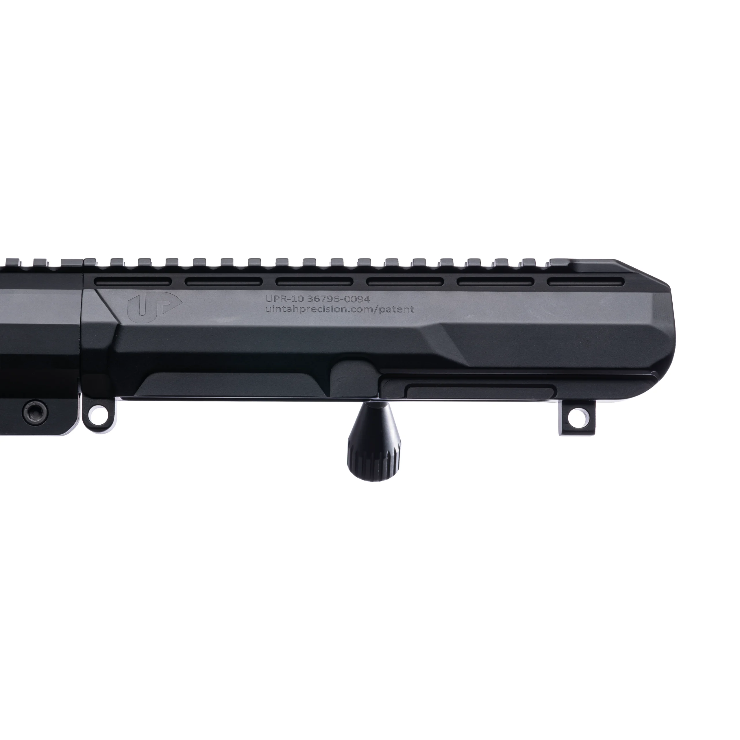 UPR-10 UPPER - bolt action AR-10 upper receiver, side view