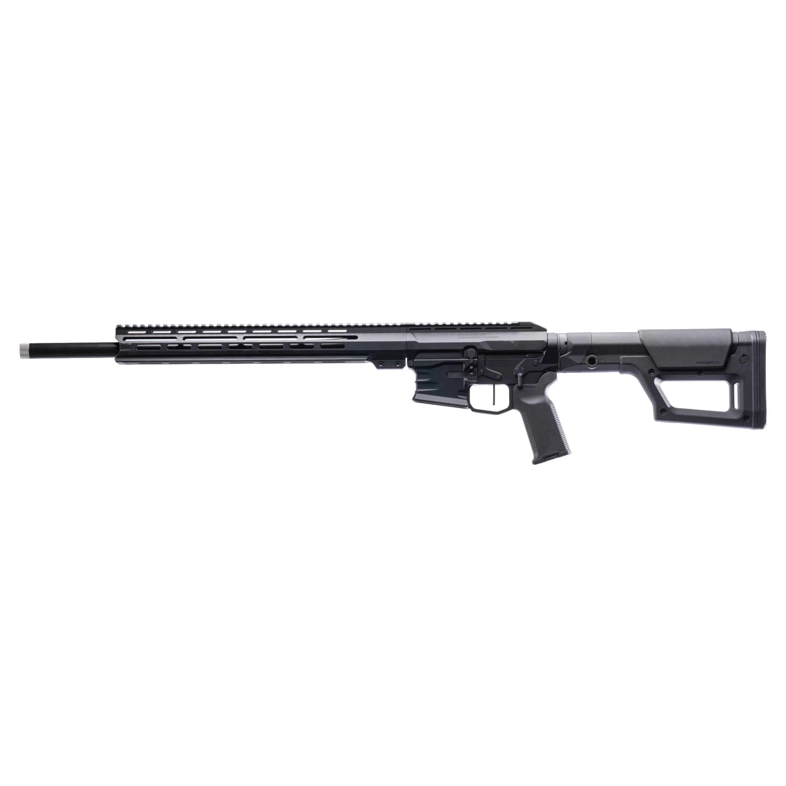 UP-15 Complete Rifle - AR-15 precision rifle, side profile view