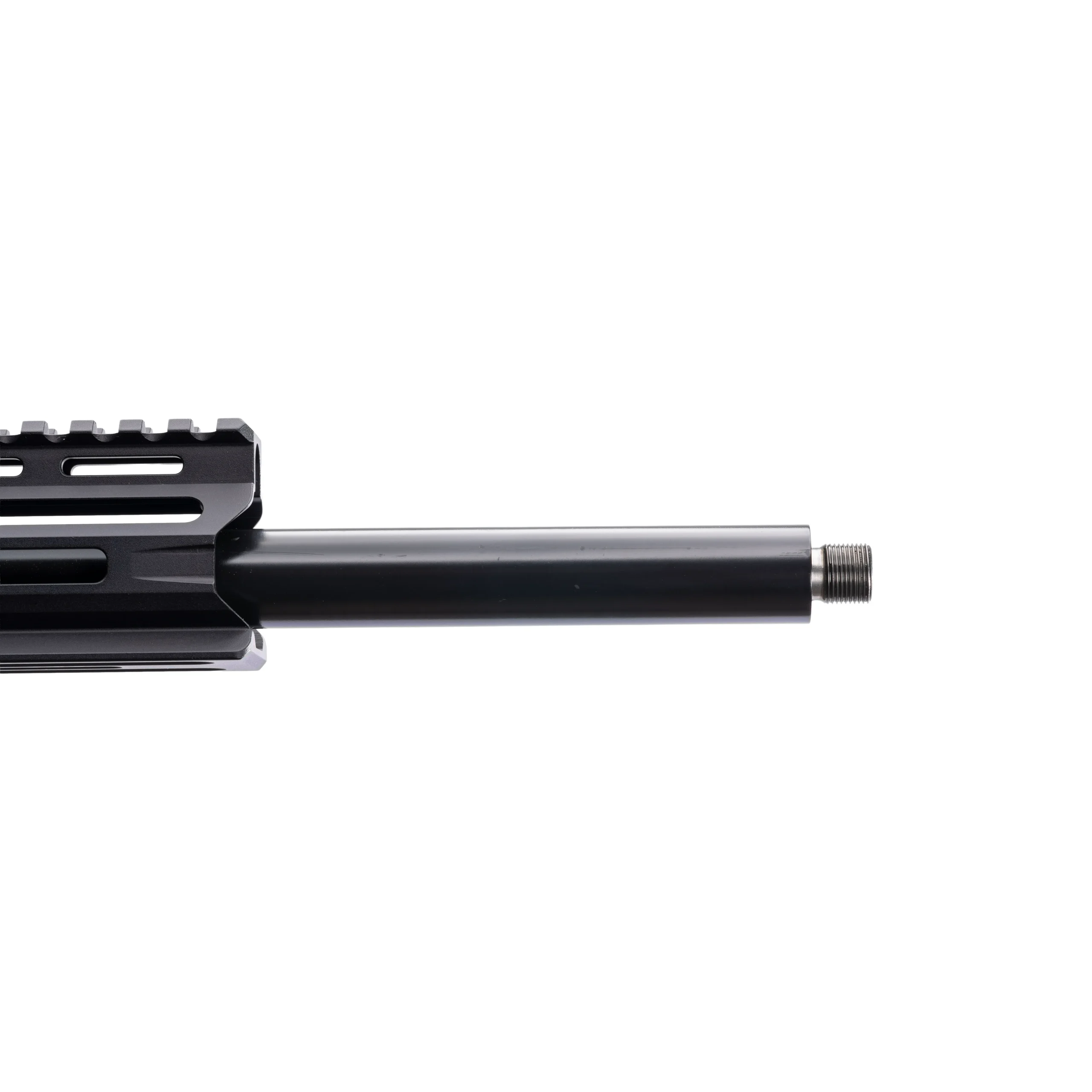 UPR-15 UPPER with threaded barrel, detail view - AR-15 bolt action precision upper