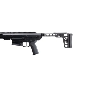 Samson S.R.S folding AR stock in folded position on AR pistol build